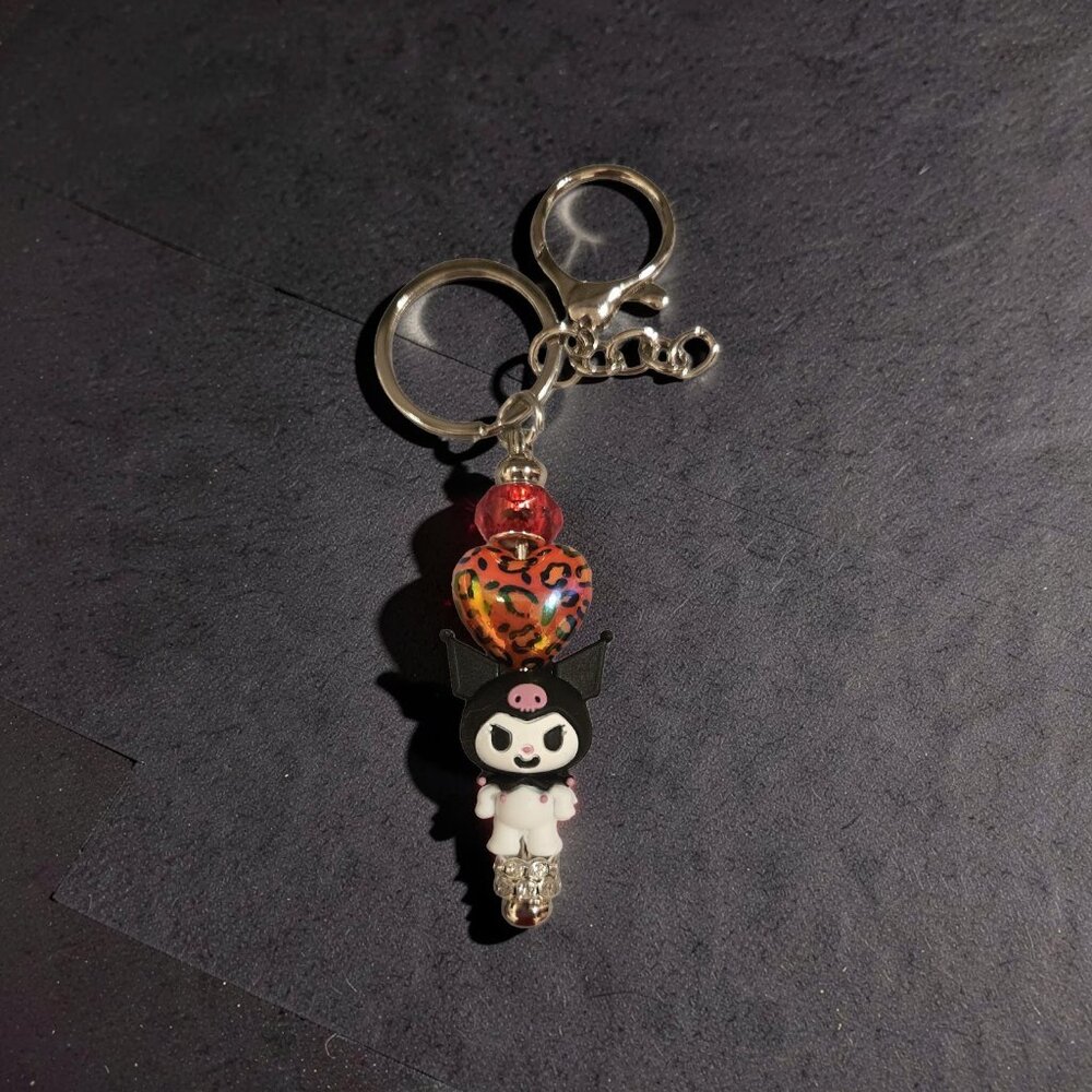 Red Kuromi Keychain/backpack /purse charm